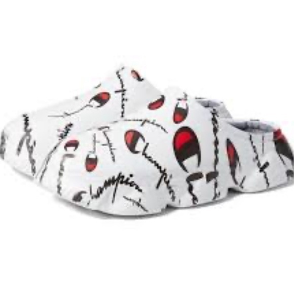 Champion Other - CHAMPION SUPER MELLOW WARPED SANDALS SLIP ON white youth kids NWT‎